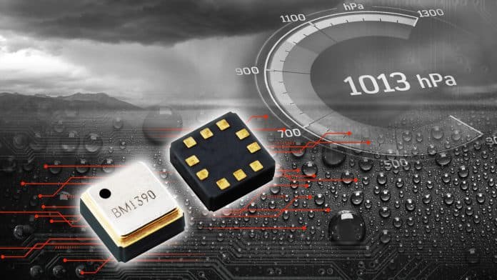 Sensore di pressione barometrica classificato IPX8 compatto e ad altissima precisione