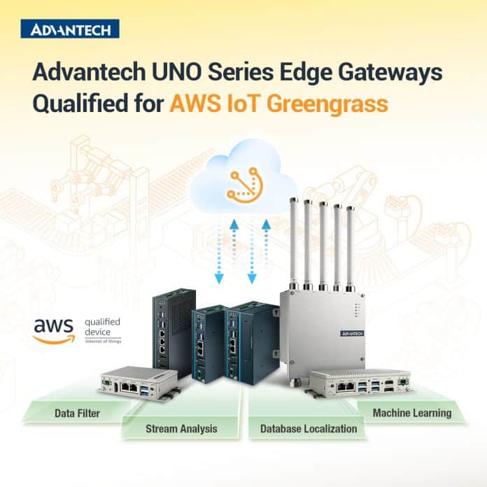 Edge gateway con certificazione per AWS IoT Greengrass