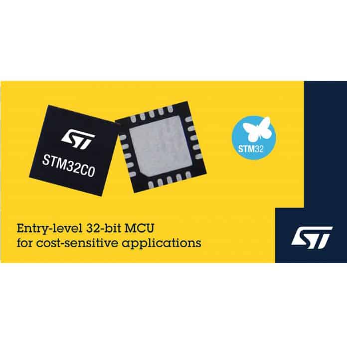 STM32C0: microcontroller a 32 bit per le applicazioni a 8 bit sensibili ai costi