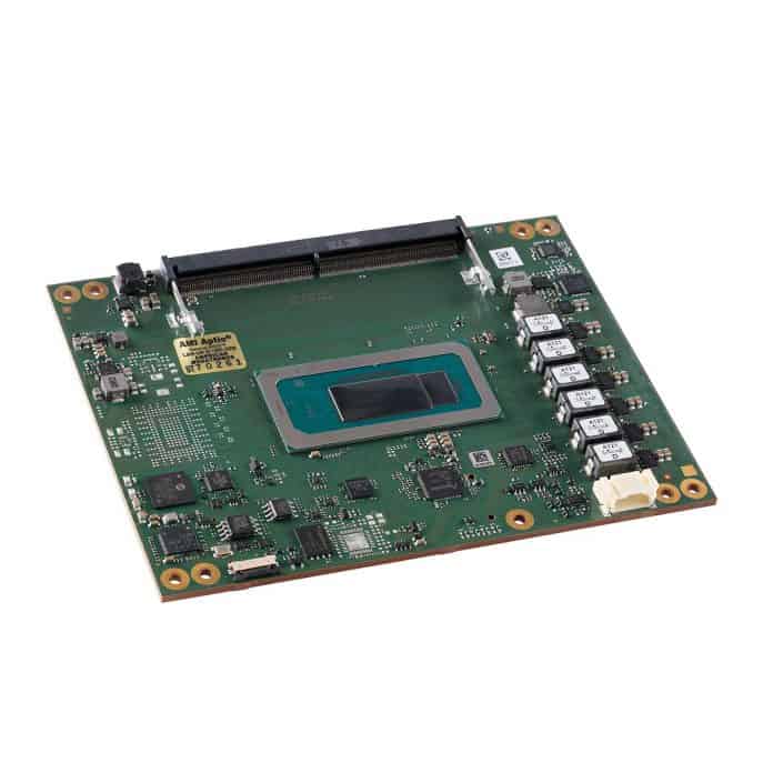La prima famiglia di moduli COM Express ad alte prestazioni basata su processori Intel Core di 13a generazione