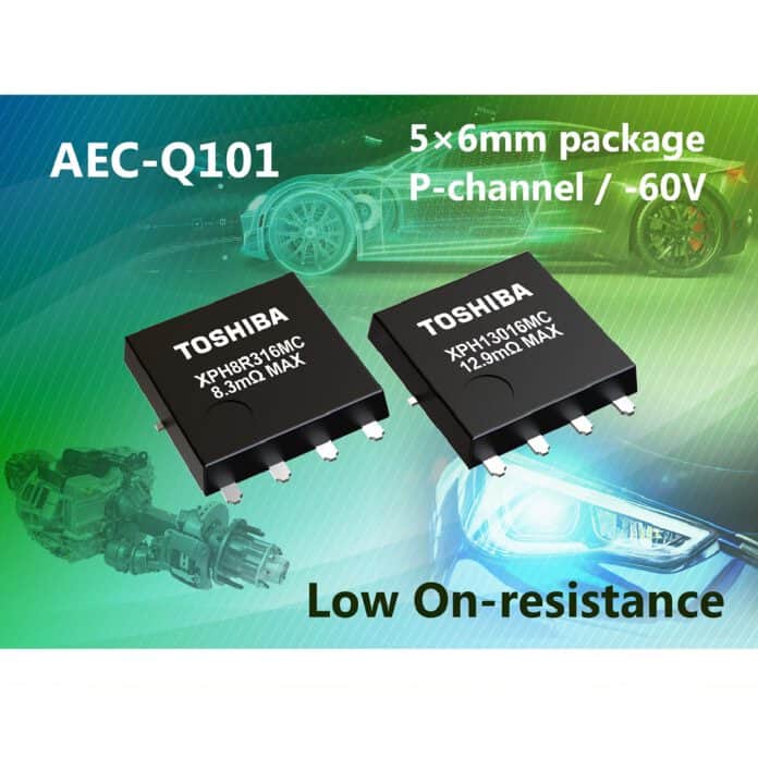 Nuovi MOSFET a canale P da 60V