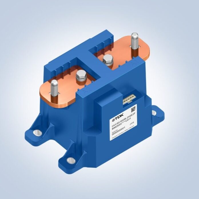 Contattore DC 750 A 1500 V per ESS e ricarica megawatt